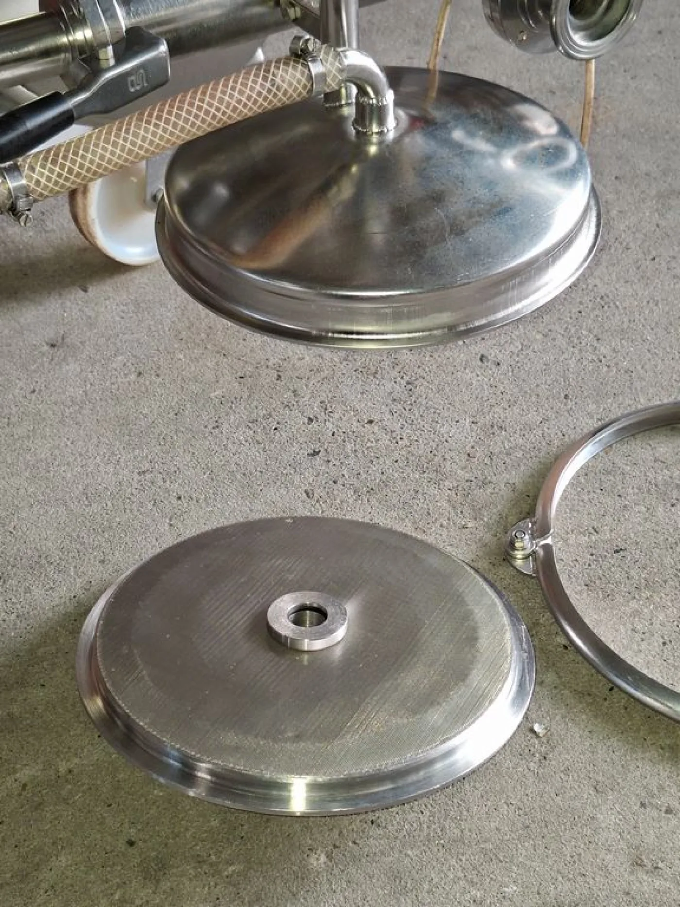 KIESELGUR FILTER VELO FIRM IN STAINLESS STEEL, 3MQ OF FILTERING SURFACE, SECOND-HAND MACHINE - 6