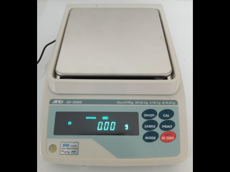 A&D GF-3000 Precision 2-Place Balance