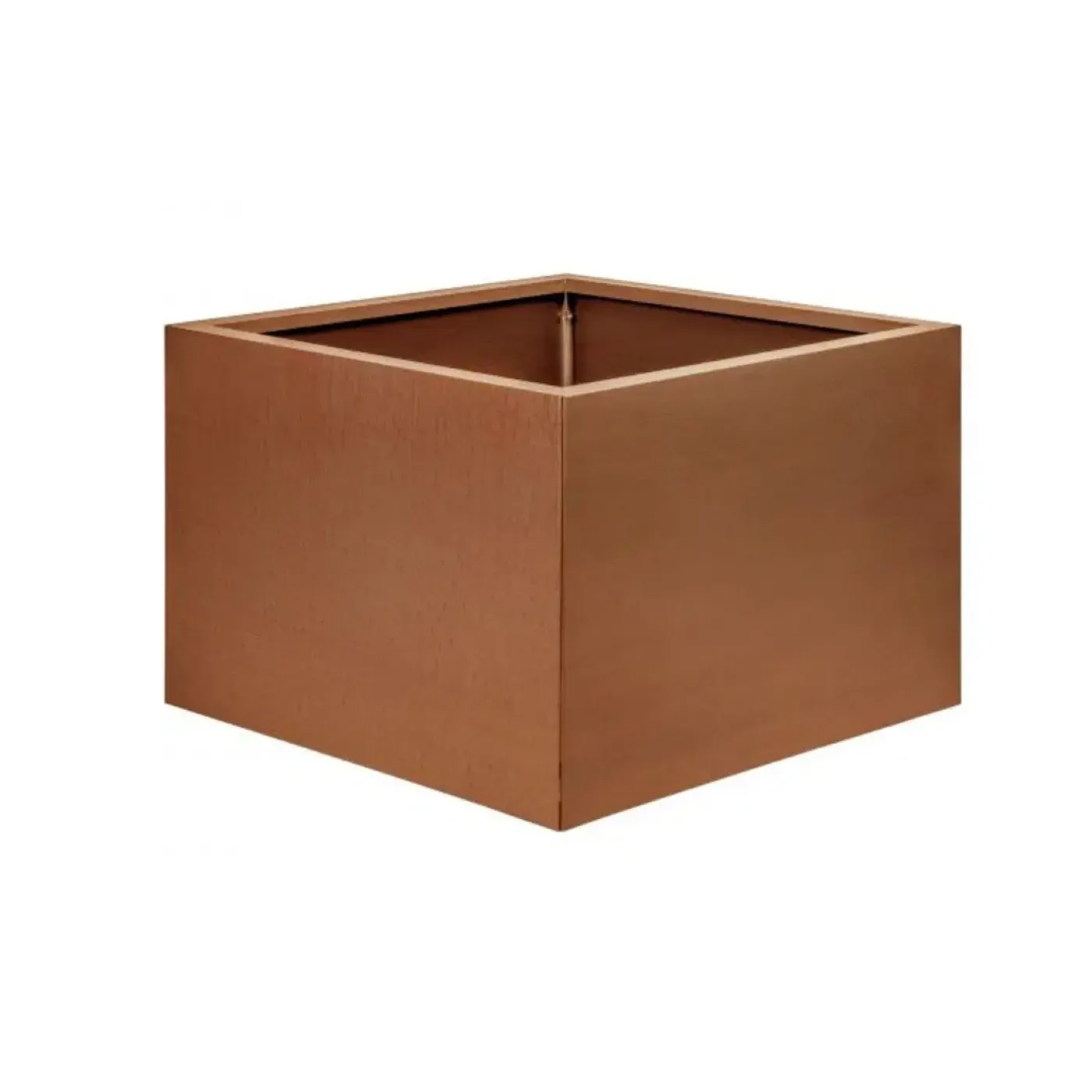 Bloembak Vlak Corten - 60 cm hoog - 1