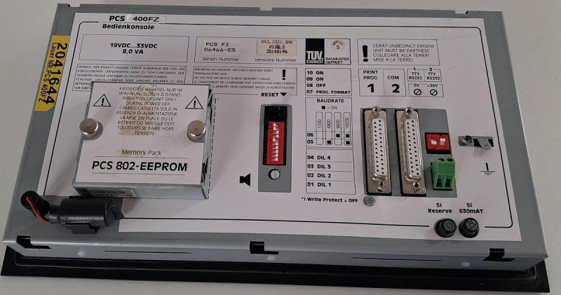 Bosch PCS 400FZ Operator Panel – New