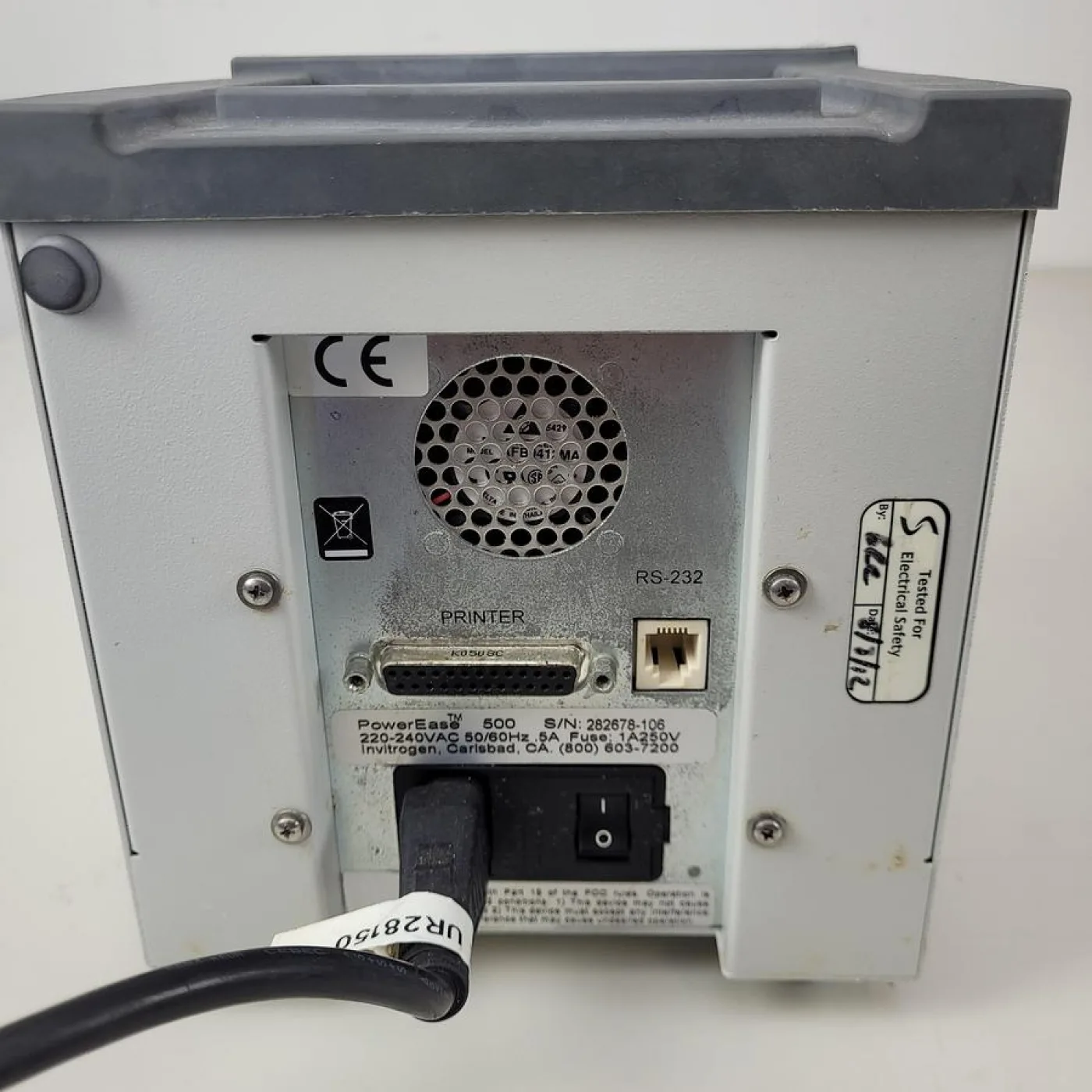 Life Technologies Invitrogen Power Ease 500 Power Supply - 4