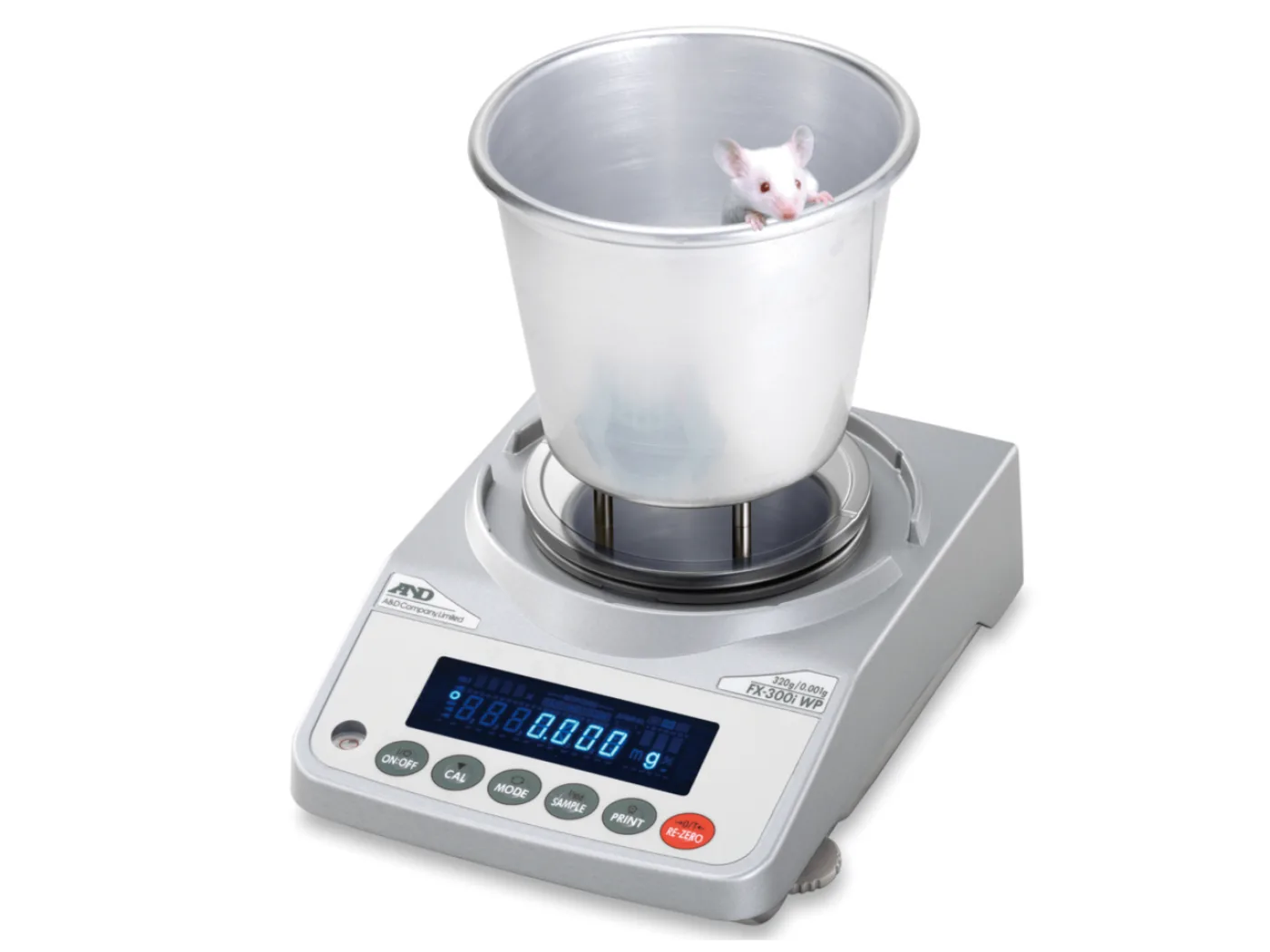 A&D FX-300i-WP Precision 3-Place Balance - 2
