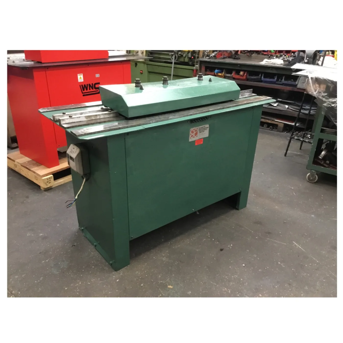 SHORTE 20swg Button Punch Snap Lock Rollformer - WNS - W. Neal Services Ltd - 1