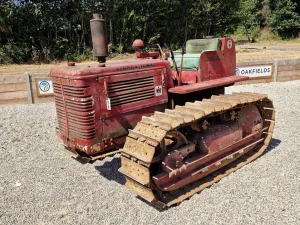 1943 International TD-9 steel tracked crawler