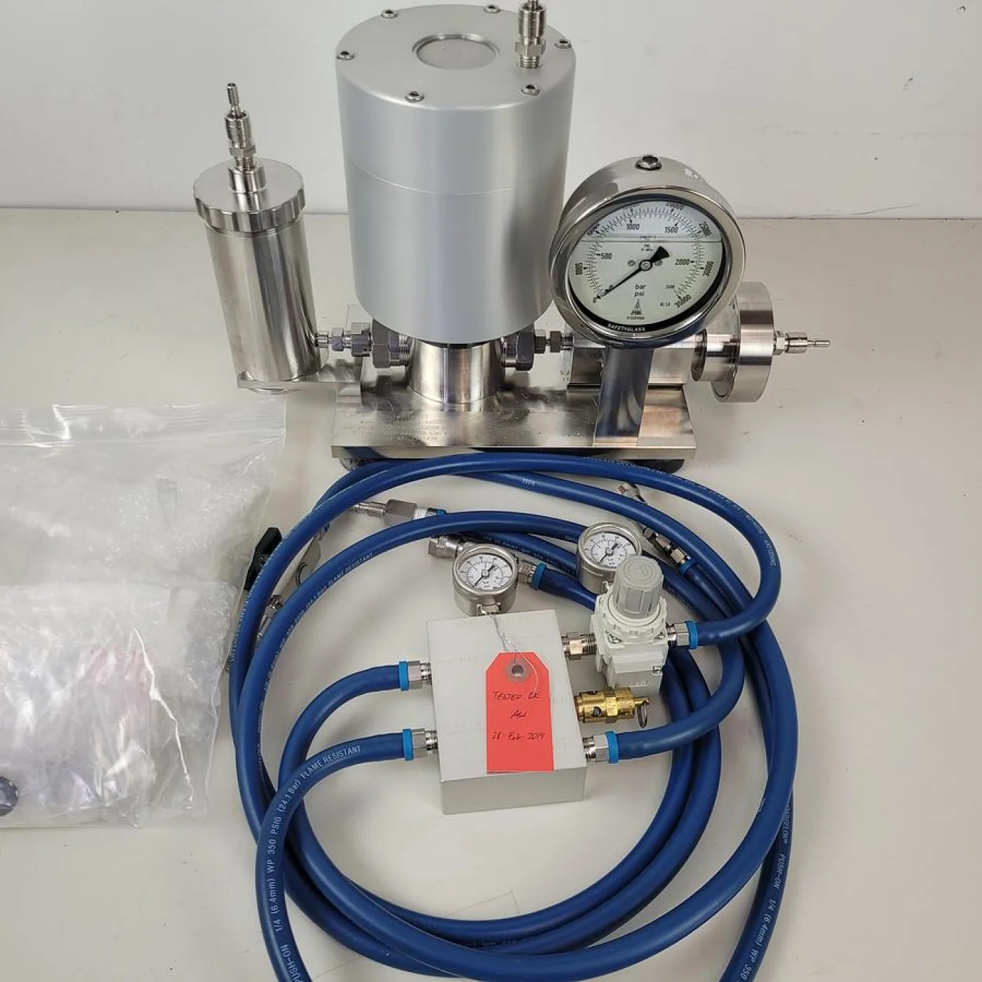 Avestin EmulsiFlex-C5 for homogenizer with sealed toolings and spares - 2