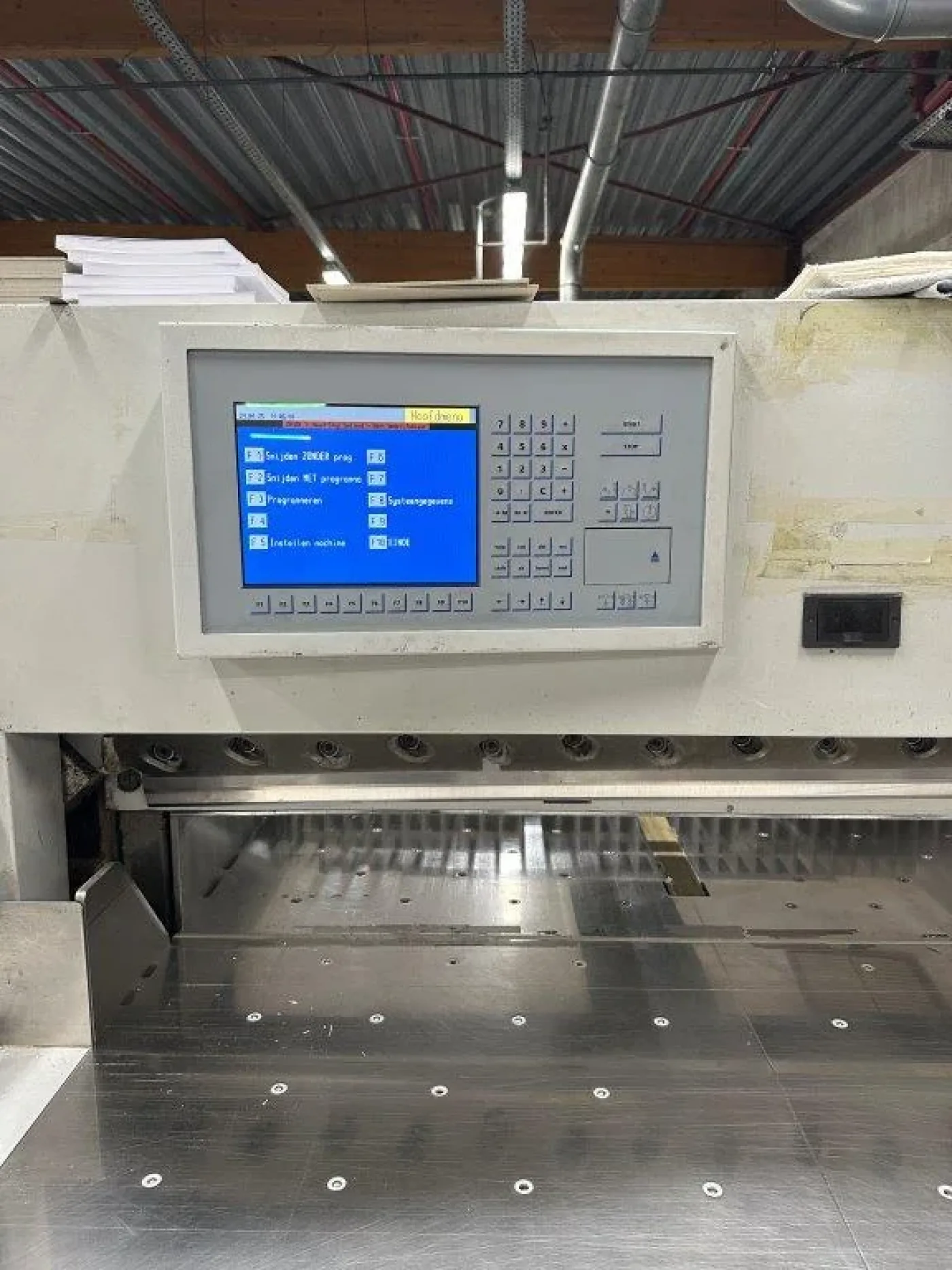 Wohlenberg 137 Cut-Tec cutting machine - 6