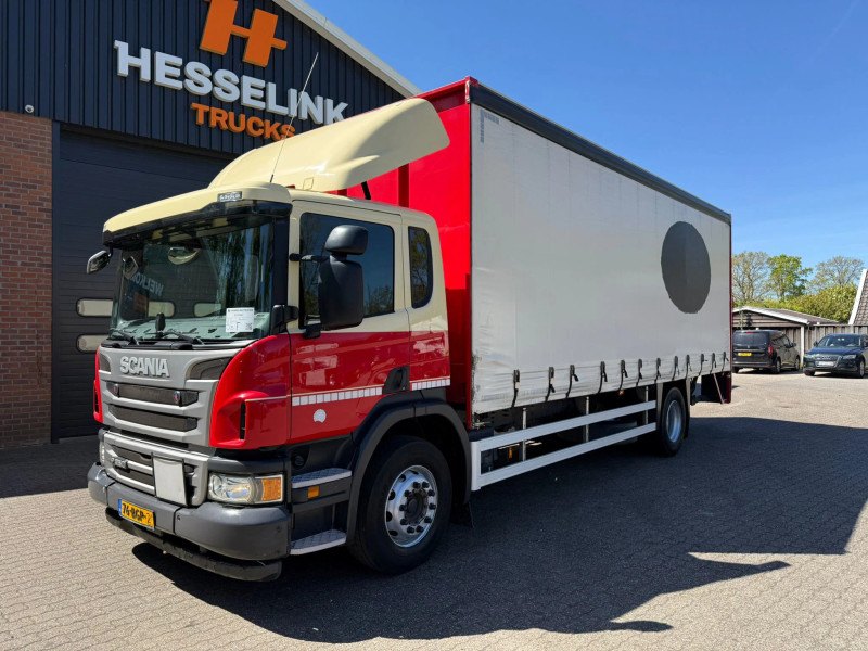 Scania P250 Sliding tarps 2000KG LBW APK/TUV 11-2026 EN Truck