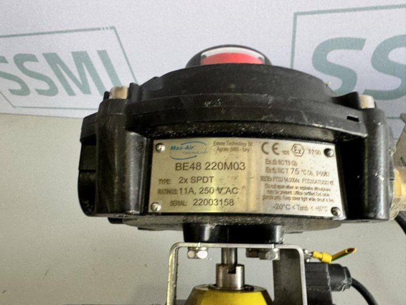 2022 EVAC / Max.-Air Technology Luftbereift control valve