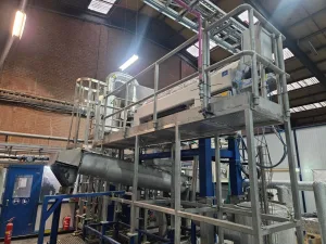 Alfa Laval AlfaFlash — Evaporation Crystallization Plant — MVR System - Film evaporator