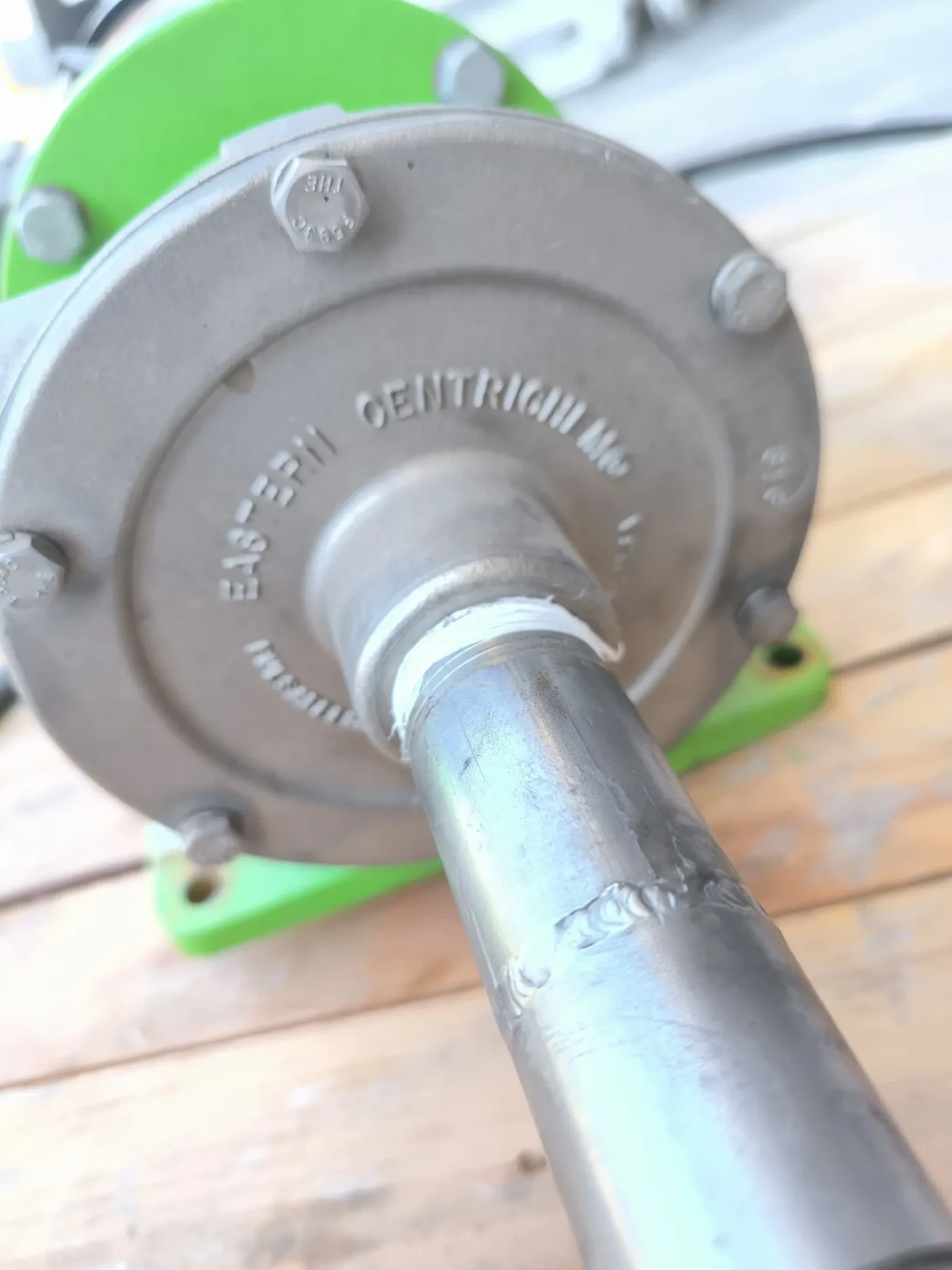 CENTRIFUGAL PUMP EASTERN CENTRICHEM ECC1-AAPEDNSS WITH BALDOR MOTOR 0.37 kW - 6