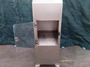 CONTENITORE IN ACCIAIO INOX CARRELLATO
