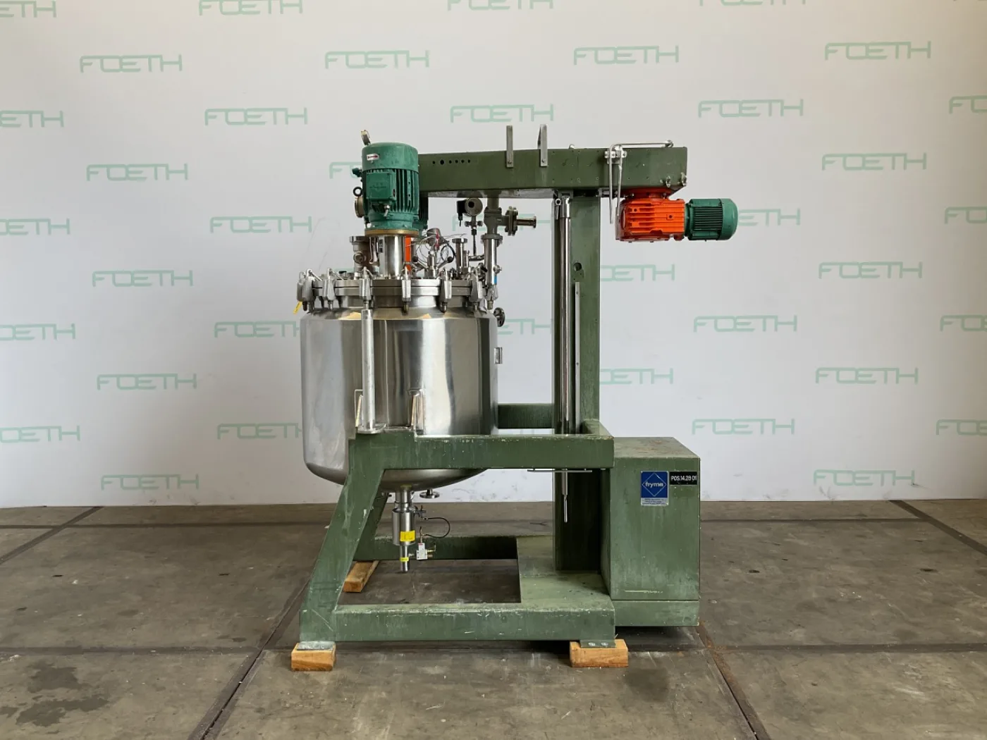 Fryma VME 400 - Processing vessel - 6