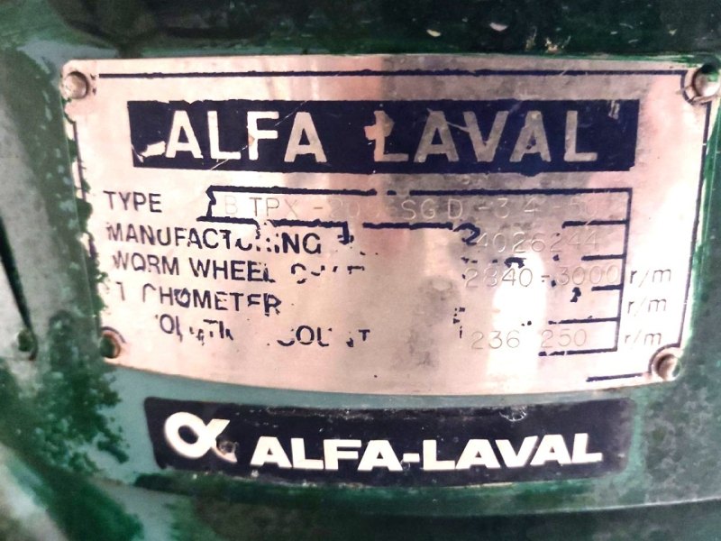 Alfa Laval BTPX-205 SGD-34-50 - Separator