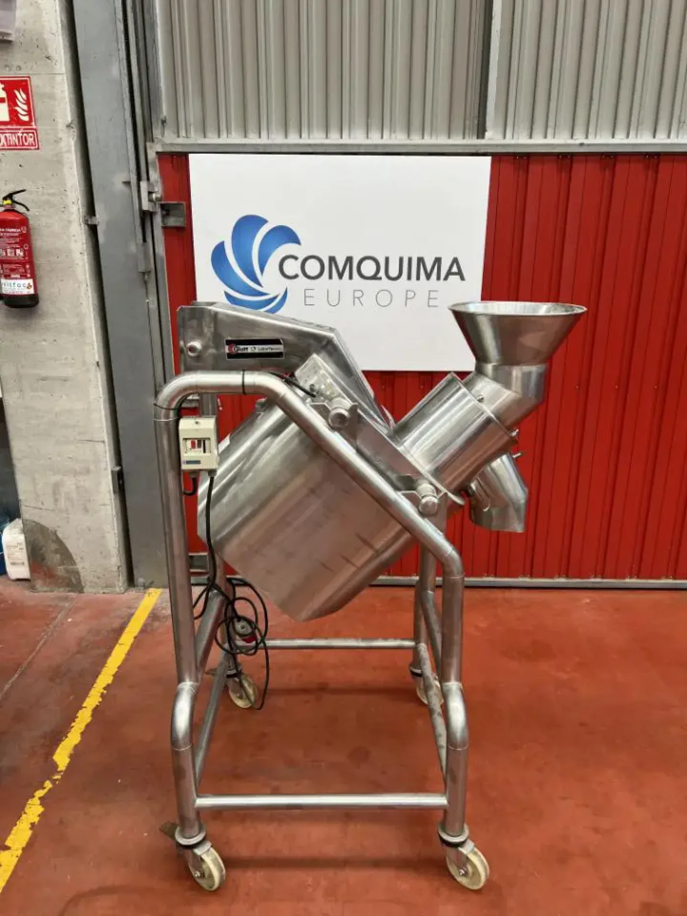 GLATT TR200 STAINLESS STEEL CENTRIFUGAL SIEVER - 1