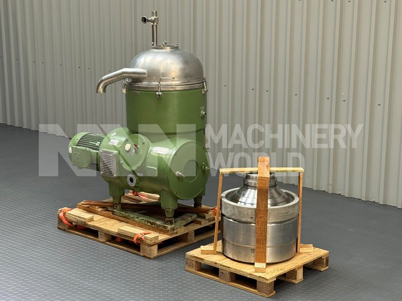 12,000 LPH Westfalia RTA 140-51-076 Solid Bowl Clarifier Centrifuge