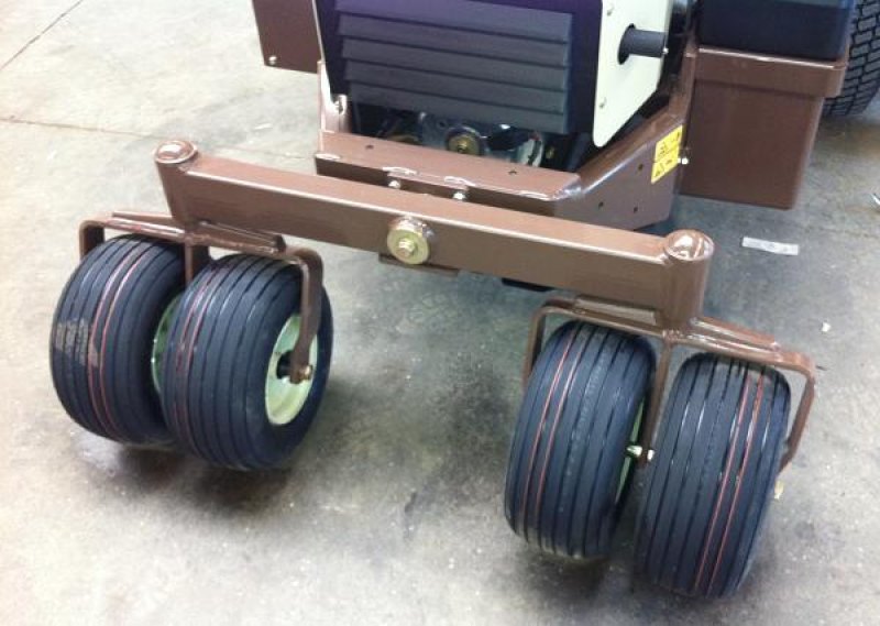 Grasshopper brede achteras dubbelluchtwielen 7-900 serie