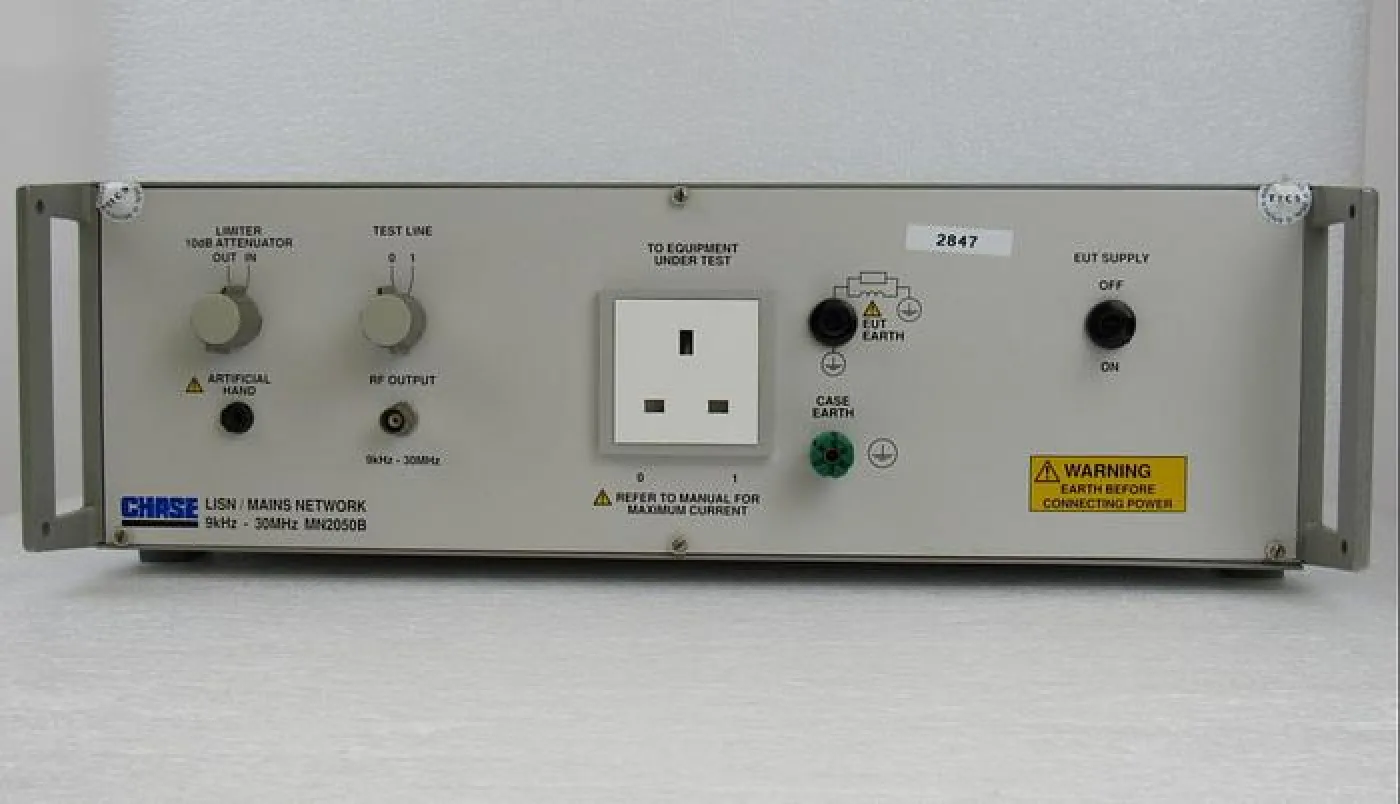 Chase MN2050B 9kHz - 30MHz LISN / Mains Network - 1