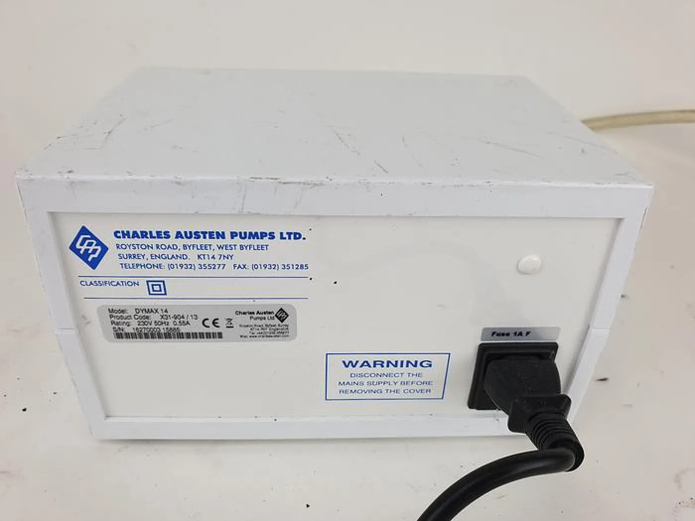 Charles Austen Dymax 14 Air pump - 2