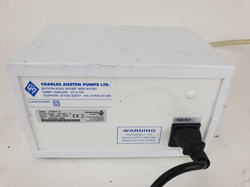 Charles Austen Dymax 14 Air pump