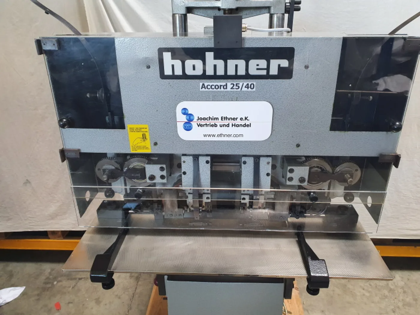Doppelkopf Drahtheftmaschine Hohner Accord 25/40 - 2