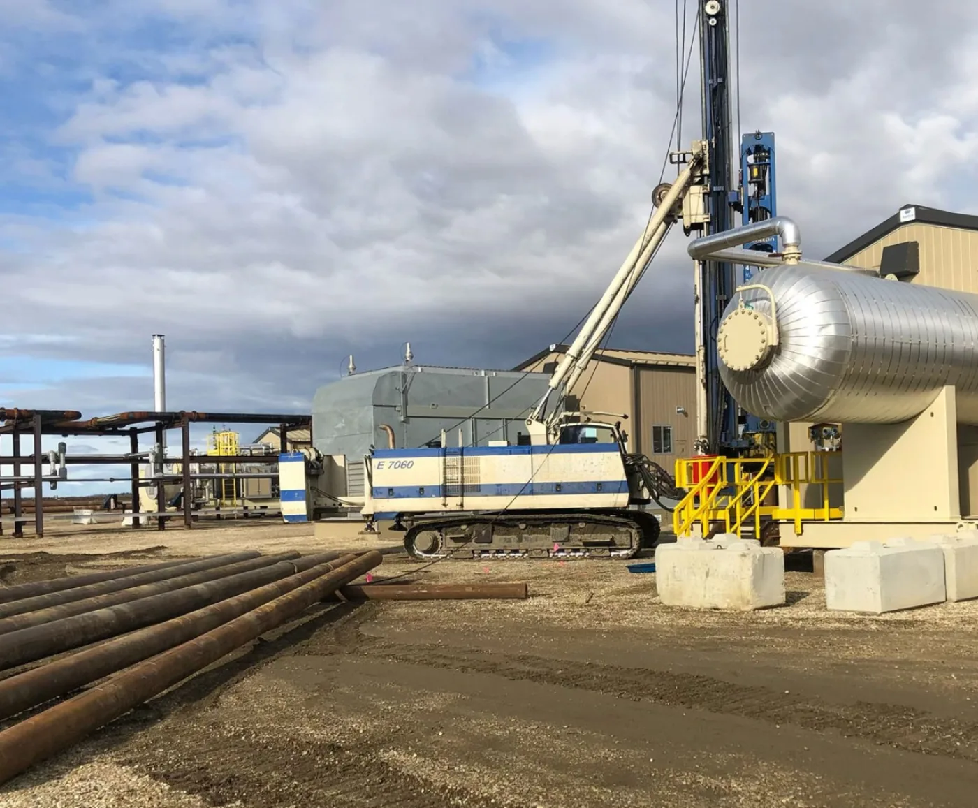 Enteco E7060 Hammer Piling Rig - 3
