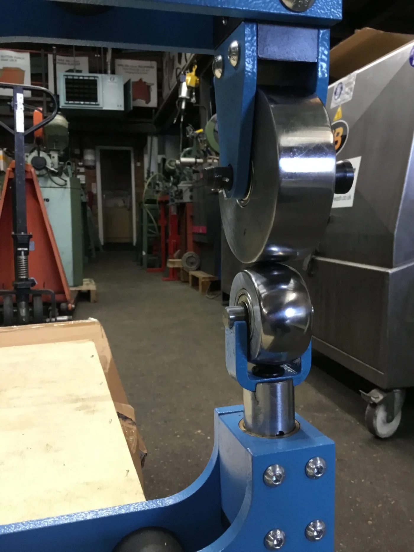 WNS Fabricated English Wheeling Machine 205mm - WNS - W. Neal Services Ltd - 7