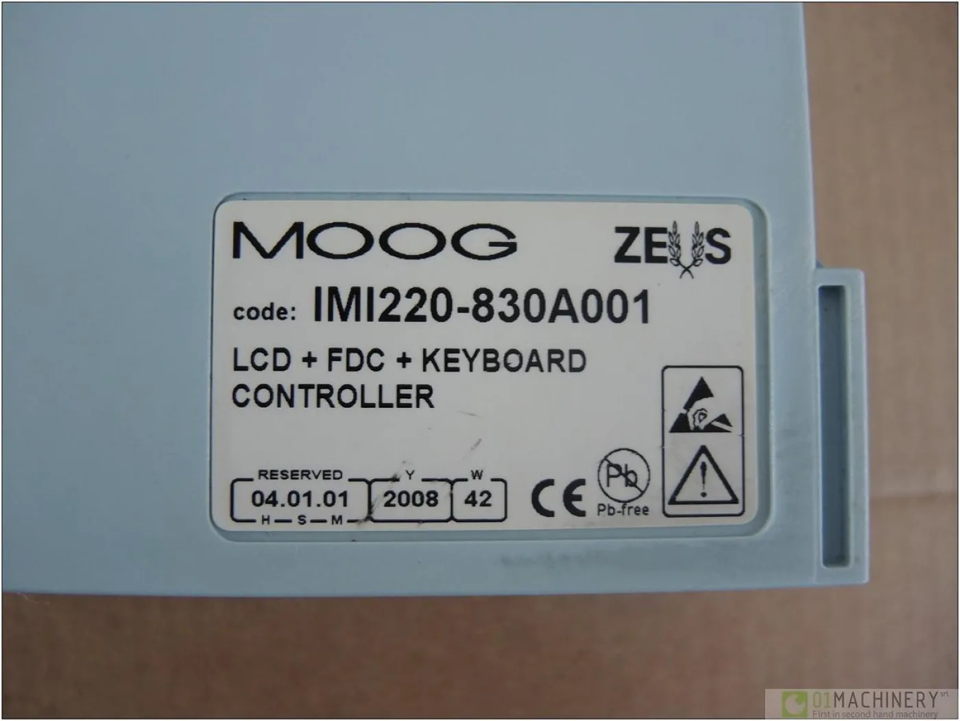 2008 MOOG LCD KEYBOARD FDC 830 AI1220 - 3