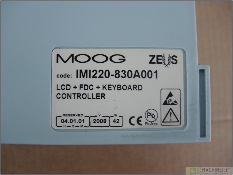 2008 MOOG LCD KEYBOARD FDC 830 AI1220