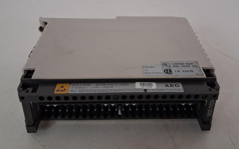 AEG Modicon ADU 206 Analog Input Module