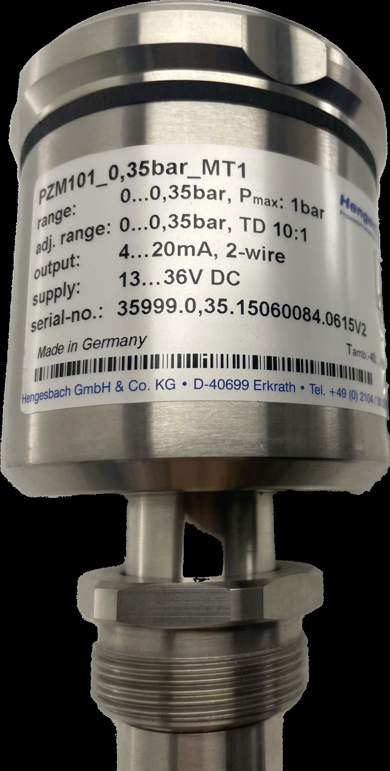 Hengesbach PZM101_0,35bar_MT1