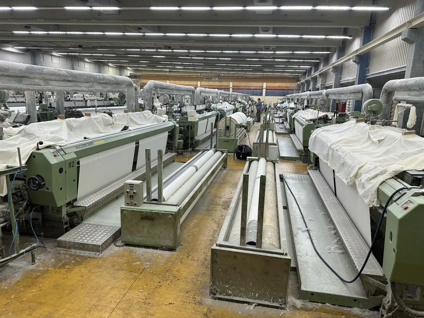 30x Neuenhauser - big roll batcher, type DW 3122 LA, WW 410 cm - 3