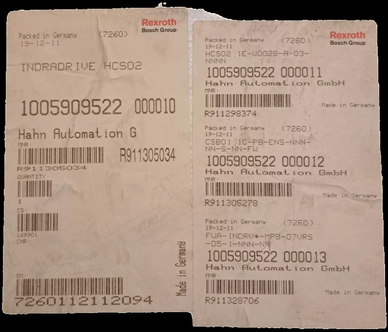 Bosch Rexroth IndraDrive C Einzelachsumrichter HCS02
