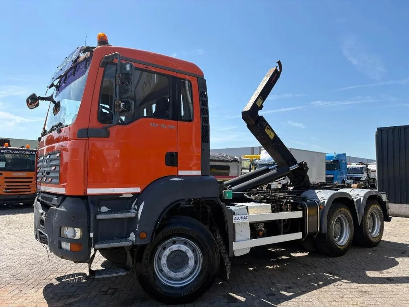 MAN Tga 26.360 + 6X4 + Hook Arm System + Manual + Big Axles - 3