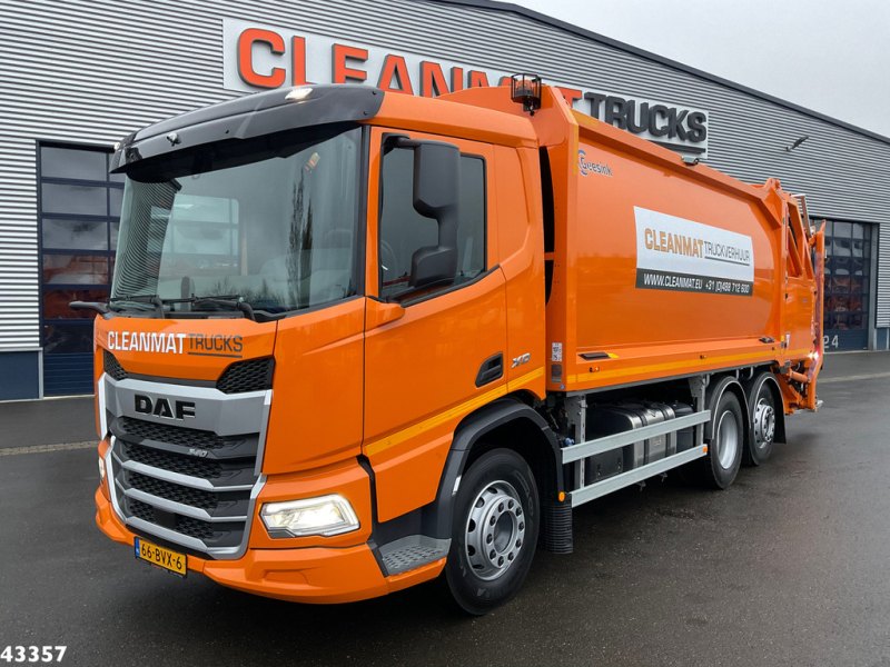DAF FAN XD 340 Geesink 22m³ Welvaarts weighing system