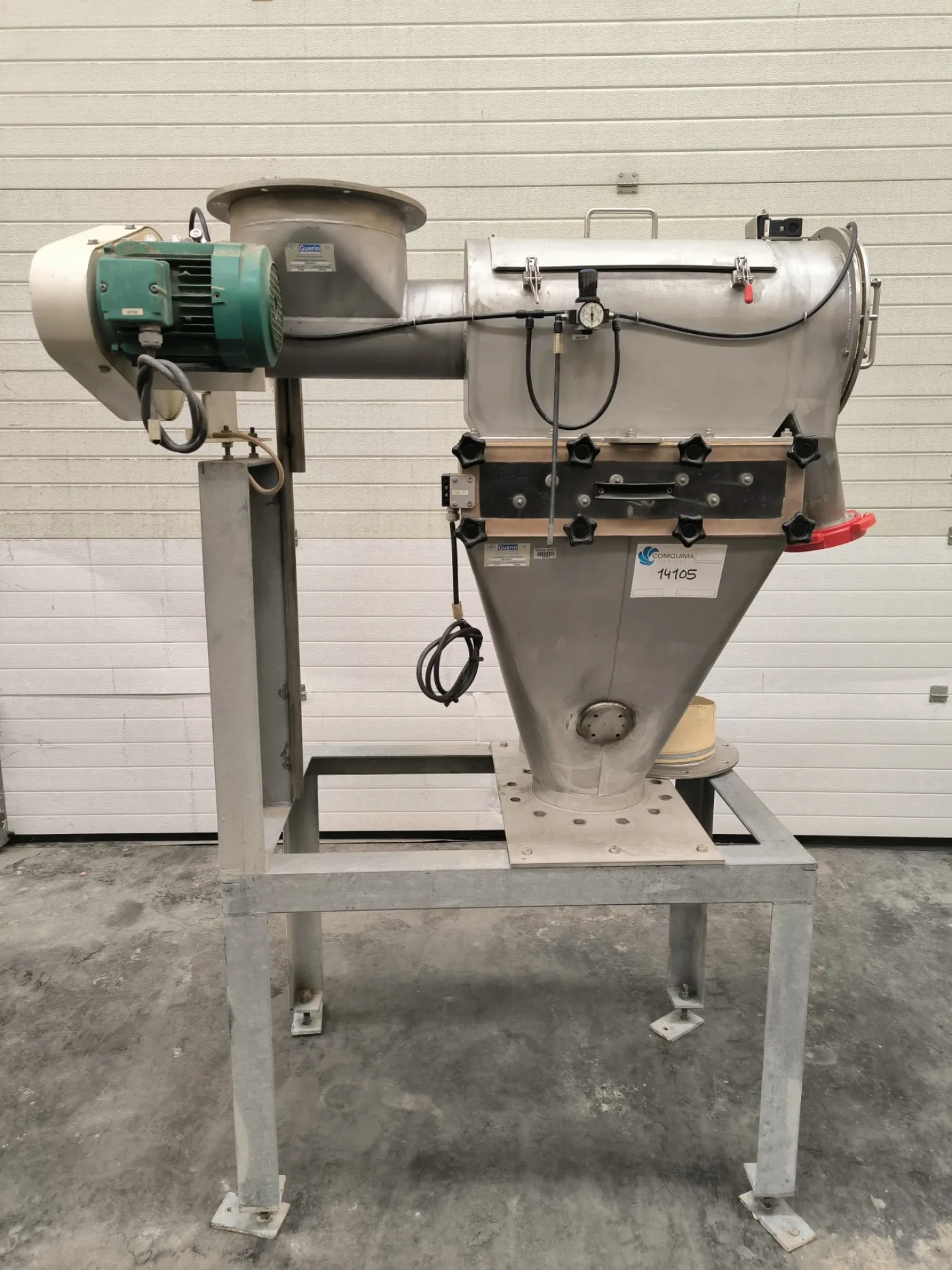 CENTRIFUGAL SIEVE STAINLESS STEEL GUERIN TR102 - 1