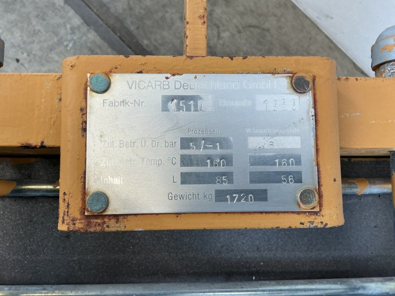 Vicarb Deutschland GmbH Graphite 16,2 m² (condensor) - Shell and tube heat exchanger