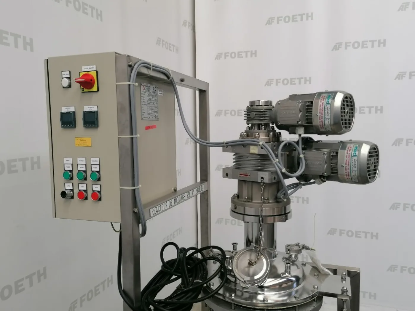 Pignat 25Ltr glass - Glass-lined Reactor - 1
