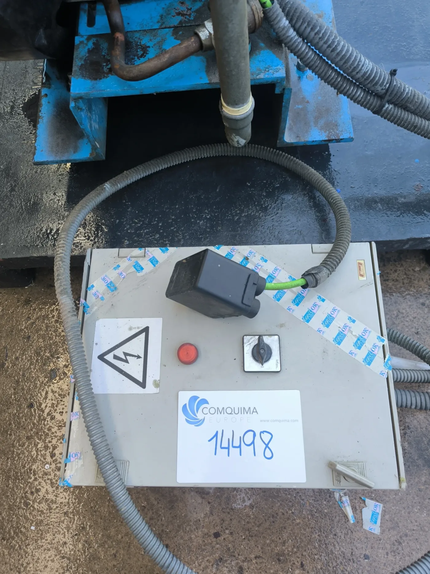 USED ABAC HP 5.5 AIR COMPRESSOR - 5