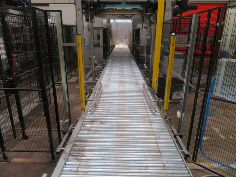 2022 Robopac Robopac Genesis Futura HS High-Speed Automatic Stretch Wrapper With Wrapping Machine- Packing Area