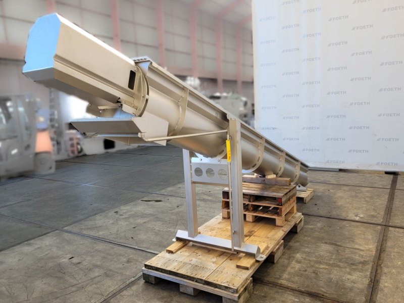 Inclined Screw Conveyor - Horizontal screw conveyor