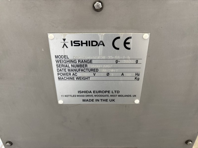 Ishida Co. Ltd. DACS-GN-SE050 checkweigher - Miscellaneous transport