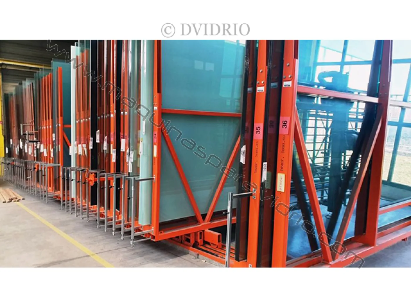 CLASIFICADOR PARA HOJAS DE VIDRIO JUMBO HEGLA - 5