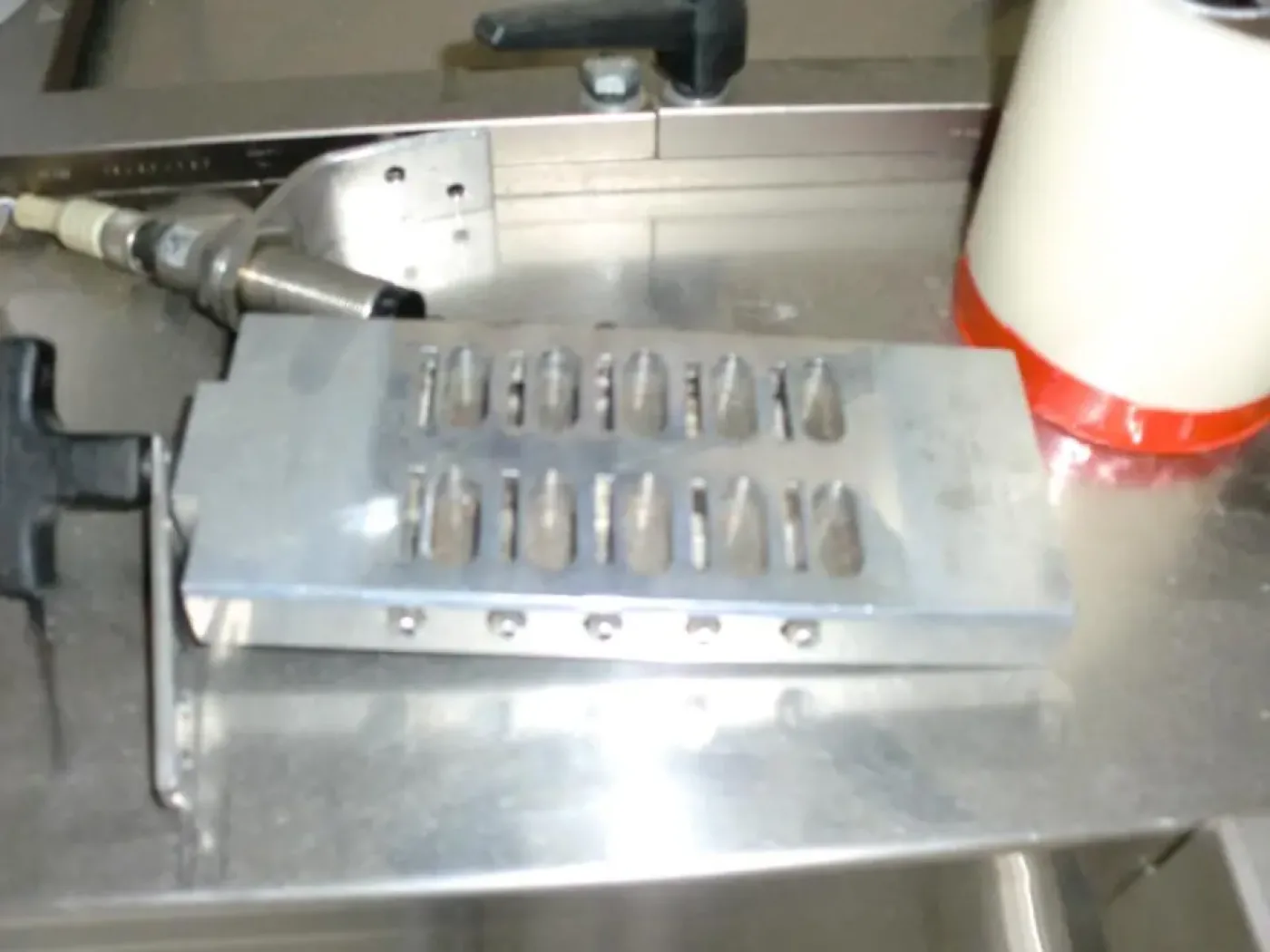 USED PRECISION GEARS LTD TR-100 BLUING MACHINE - 3