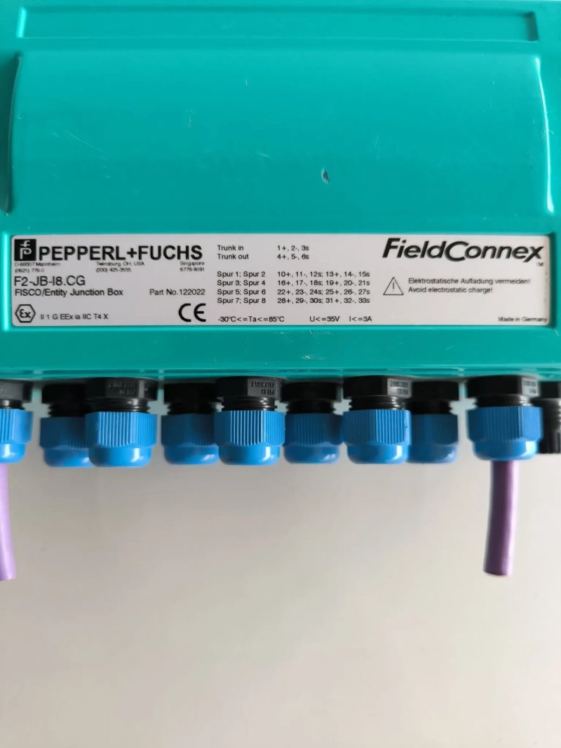 JUNCTION BOXES PEPPERL + FUCHS F2-JB-I8.CG ATEX