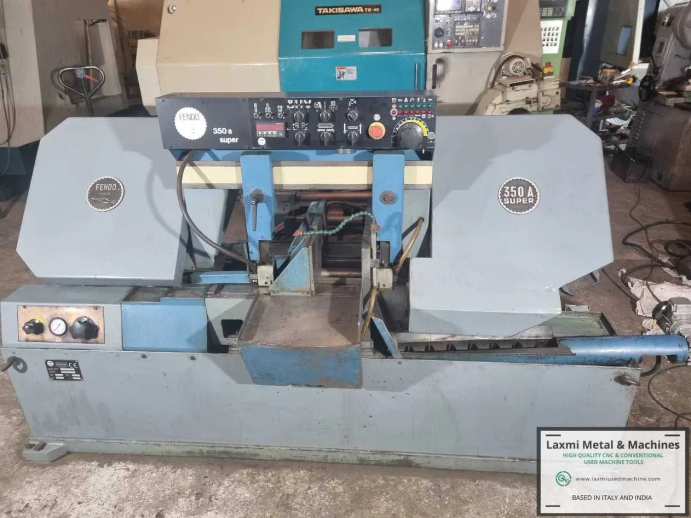 BANDSAW, FENDO (Italy) - 350A SUPER - Laxmi Metal & Machines, Rohtak - 1