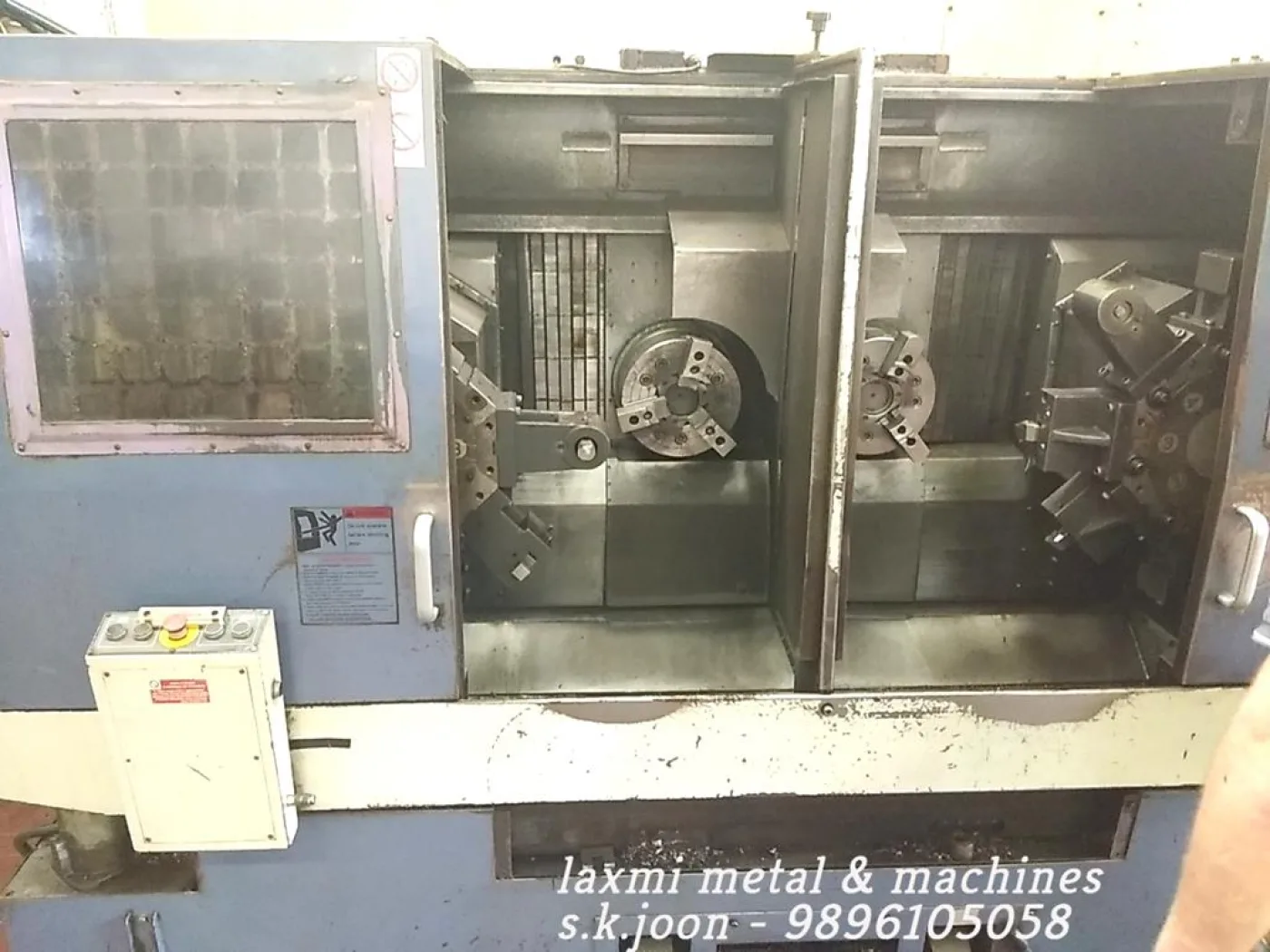 TWIN SPINDLE CNC LATHE, HWACHEON - ECO 2SP3 - Laxmi Metal & Machines, Rohtak - 2