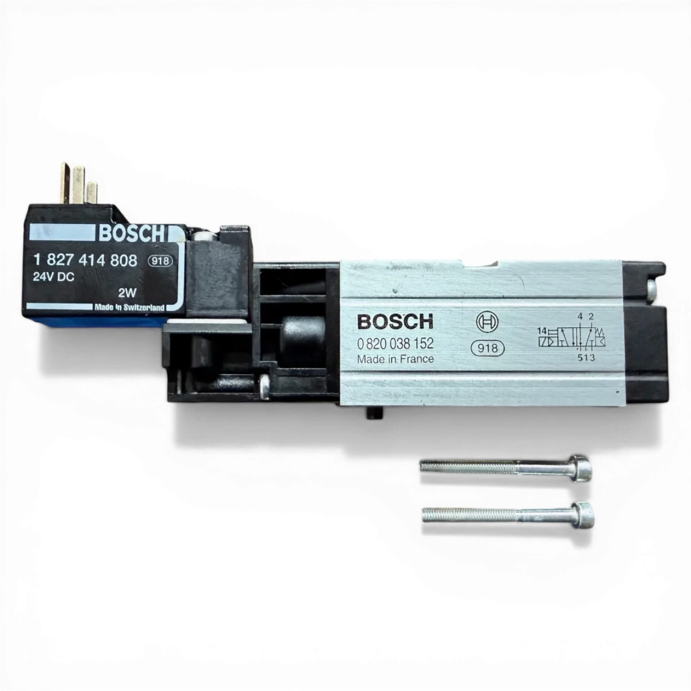 Bosch Pneumatikventil Magnetventil 5/2-Wegeventil Art.-Nr. 0 820 038 152 Art.-Nr. 1 827 414 808 - 6