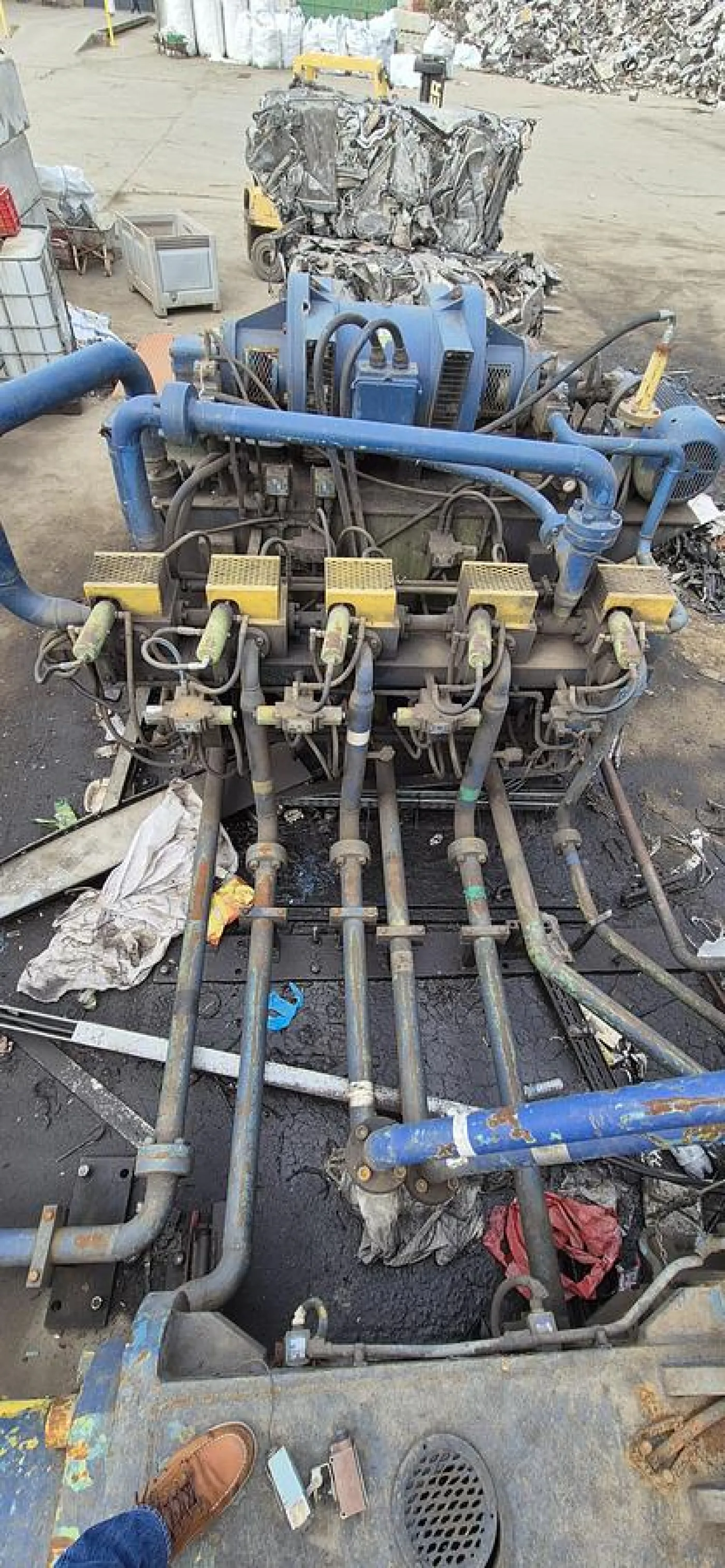 1993 Harris TGS-60B Ferrous Metal Baler - 5