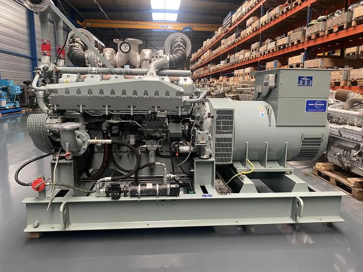 2009 Mitsubishi S12A2-PTA / Stamford Gen set 810 KVA - 4