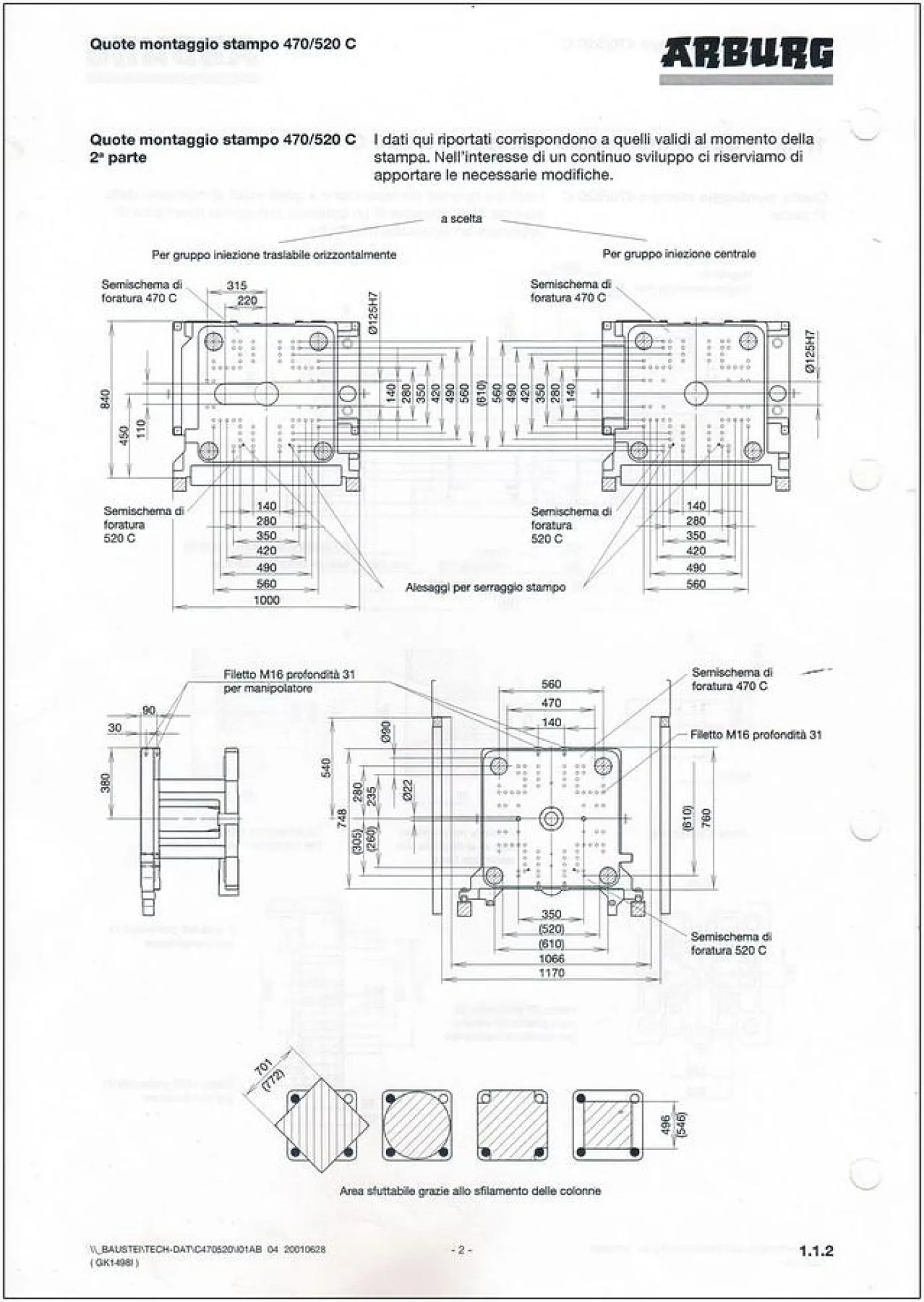1999 ARBURG 520 C 2000-675 IN0471 - 5
